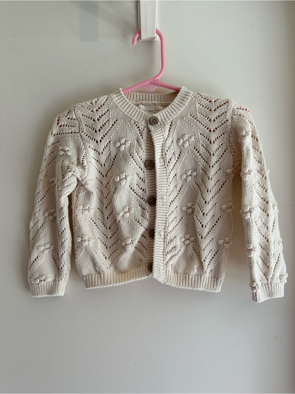 Quincy Mae Knitted Sweater - 6-12m